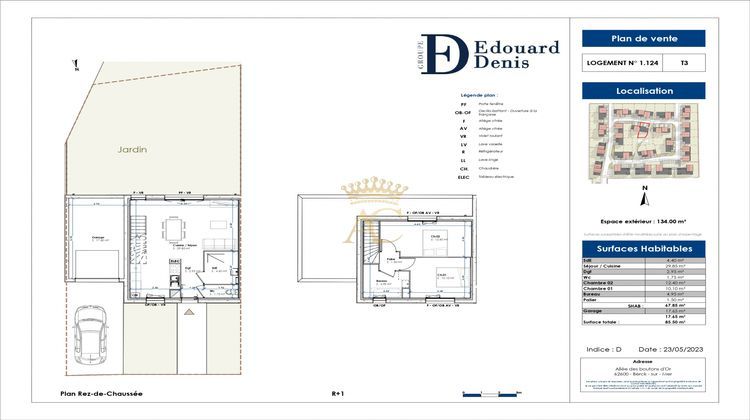 Ma-Cabane - Vente Appartement Cucq, 44 m²