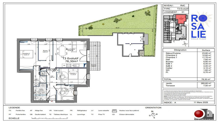 Ma-Cabane - Vente Appartement Cucq, 78 m²