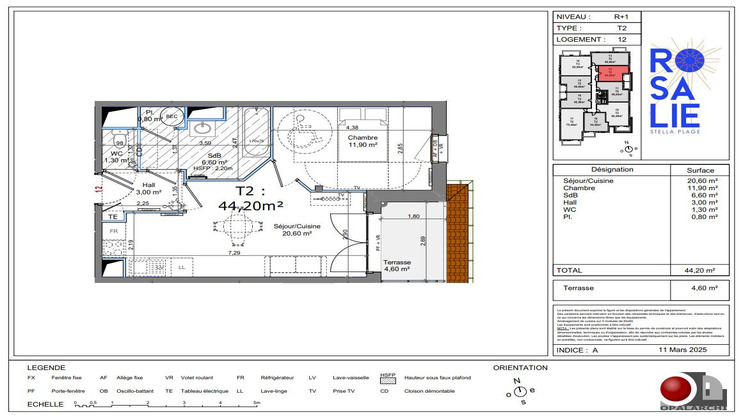 Ma-Cabane - Vente Appartement Cucq, 44 m²