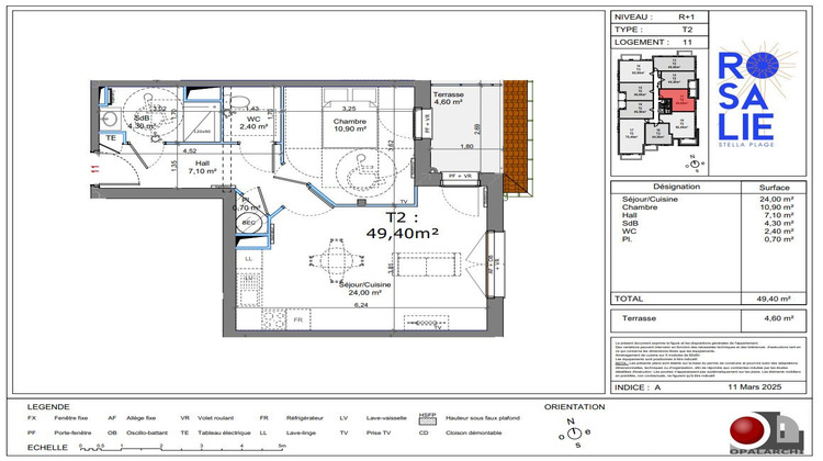 Ma-Cabane - Vente Appartement Cucq, 49 m²