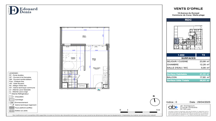 Ma-Cabane - Vente Appartement Cucq, 41 m²