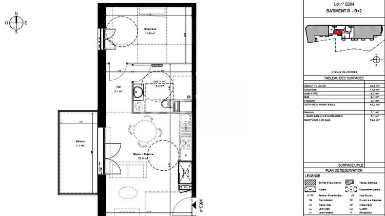 Ma-Cabane - Vente Appartement Cucq, 42 m²