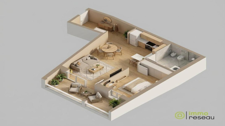 Ma-Cabane - Vente Appartement CUCQ, 48 m²