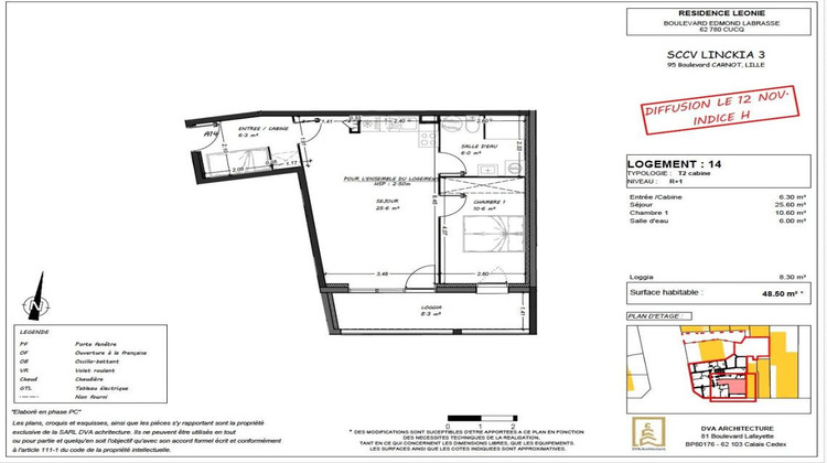 Ma-Cabane - Vente Appartement CUCQ, 48 m²
