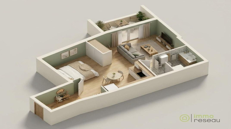 Ma-Cabane - Vente Appartement CUCQ, 40 m²