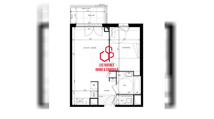 Ma-Cabane - Vente Appartement Dammarie-les-Lys, 43 m²