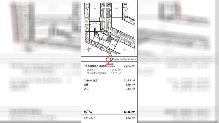 Ma-Cabane - Vente Appartement Dammarie-les-Lys, 43 m²