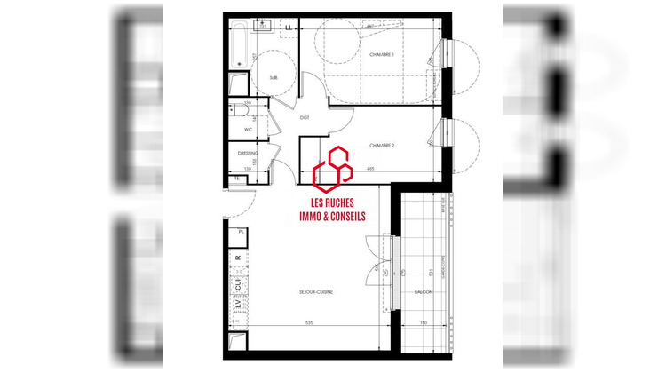 Ma-Cabane - Vente Appartement Dammarie-les-Lys, 65 m²