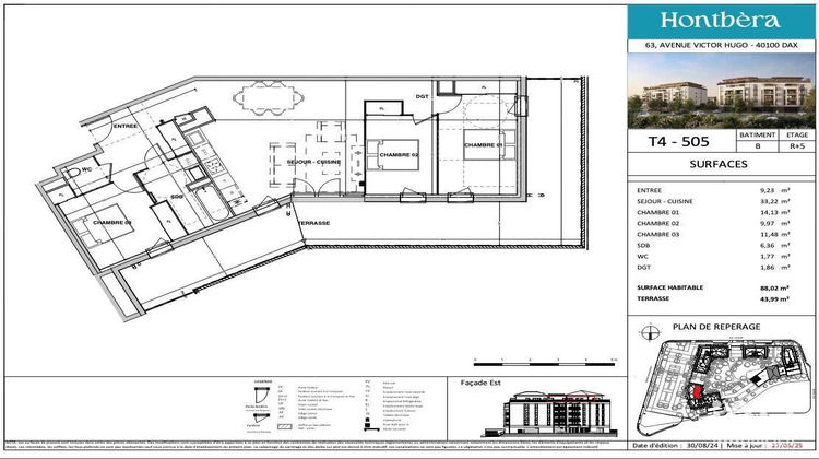 Ma-Cabane - Vente Appartement Dax, 88 m²