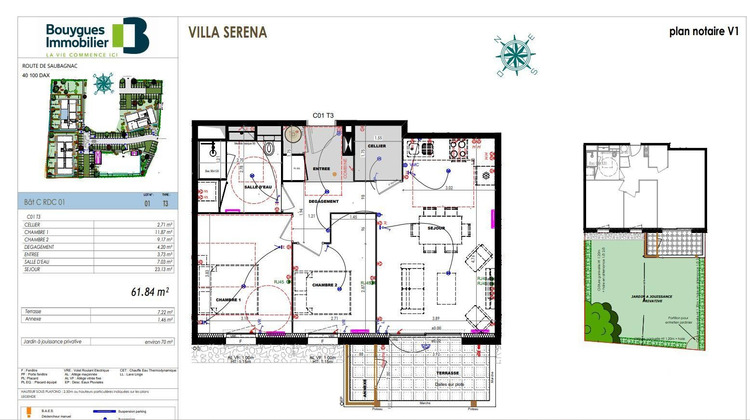 Ma-Cabane - Vente Appartement Dax, 61 m²