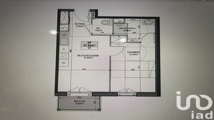Ma-Cabane - Vente Appartement Deauville, 37 m²
