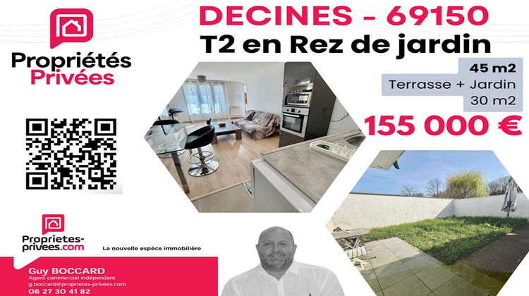 Ma-Cabane - Vente Appartement DECINES CHARPIEU, 45 m²