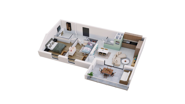 Ma-Cabane - Vente Appartement Delle, 75 m²