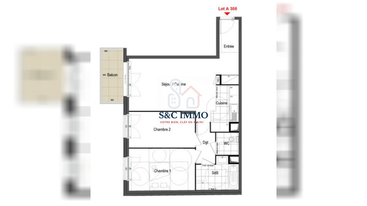 Ma-Cabane - Vente Appartement Deuil-la-Barre (), 65 m²