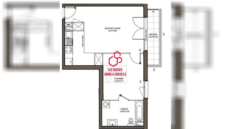 Ma-Cabane - Vente Appartement Deuil-la-Barre, 47 m²