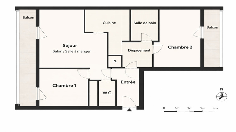 Ma-Cabane - Vente Appartement Deuil-la-Barre, 63 m²