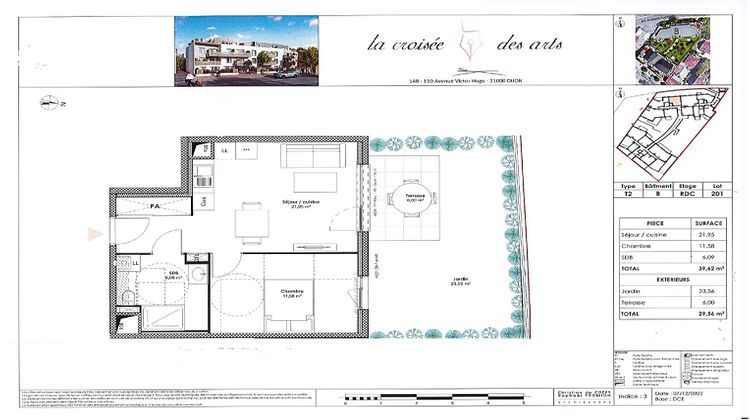 Ma-Cabane - Vente Appartement DIJON, 39 m²