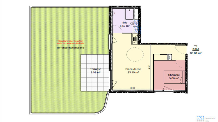Ma-Cabane - Vente Appartement DIJON, 39 m²