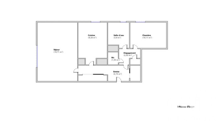Ma-Cabane - Vente Appartement Dijon, 52 m²