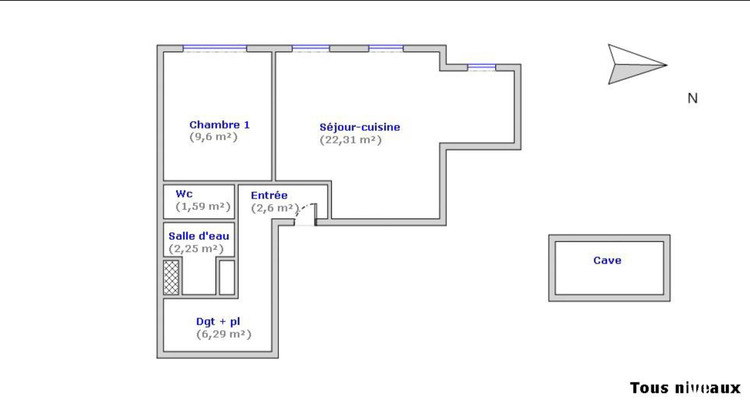 Ma-Cabane - Vente Appartement DINARD, 44 m²