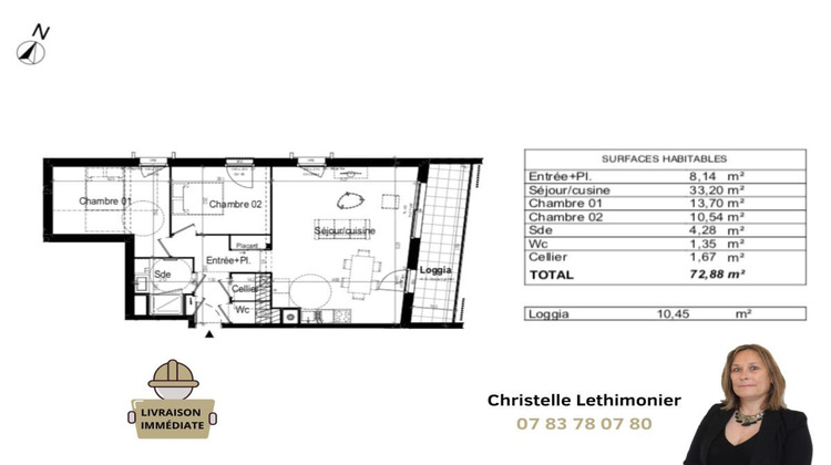 Ma-Cabane - Vente Appartement DINARD, 72 m²
