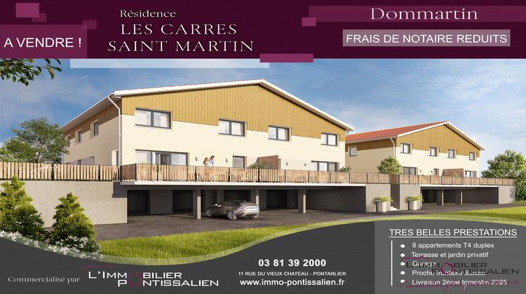 Ma-Cabane - Vente Appartement Dommartin, 88 m²