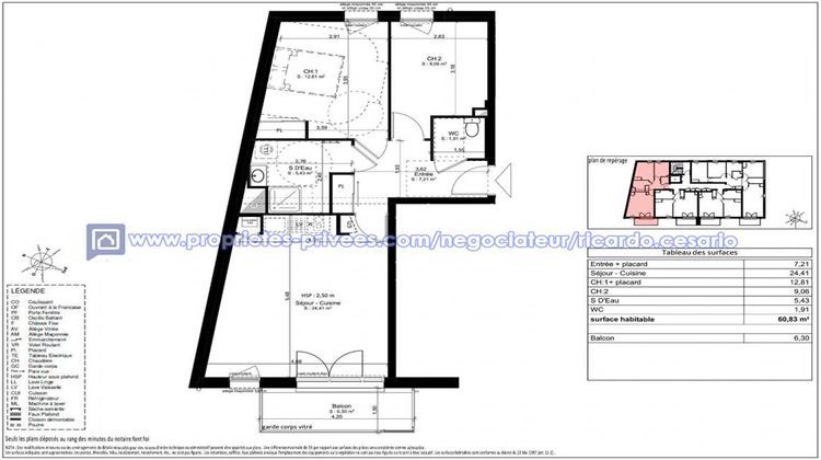 Ma-Cabane - Vente Appartement DOUARNENEZ, 60 m²