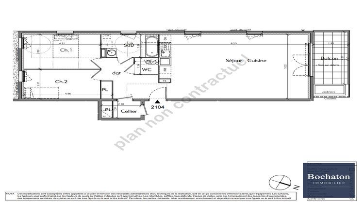 Ma-Cabane - Vente Appartement DOUVAINE, 82 m²