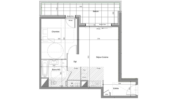 Ma-Cabane - Vente Appartement Douvaine, 46 m²