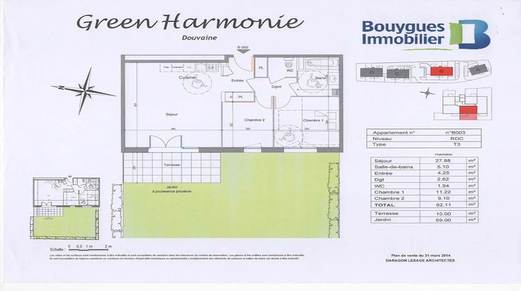Ma-Cabane - Vente Appartement Douvaine, 61 m²