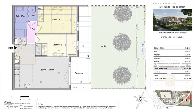 Ma-Cabane - Vente Appartement Draguignan, 61 m²