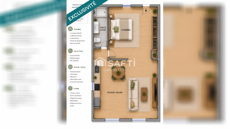 Ma-Cabane - Vente Appartement Draguignan, 54 m²