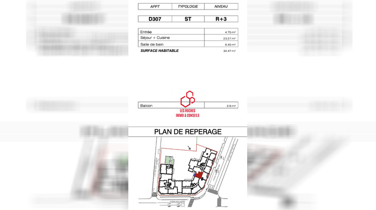 Ma-Cabane - Vente Appartement Drancy, 34 m²
