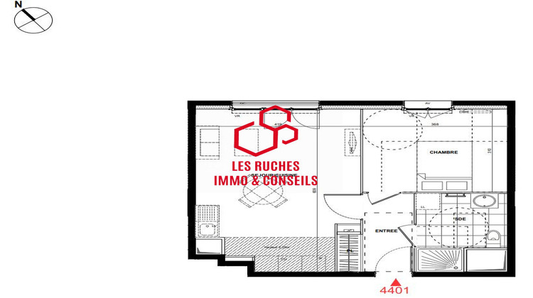 Ma-Cabane - Vente Appartement Drancy, 44 m²