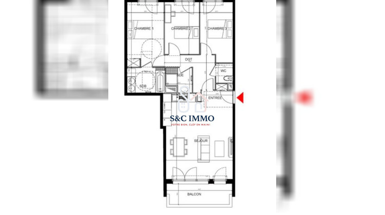 Ma-Cabane - Vente Appartement Drancy, 87 m²