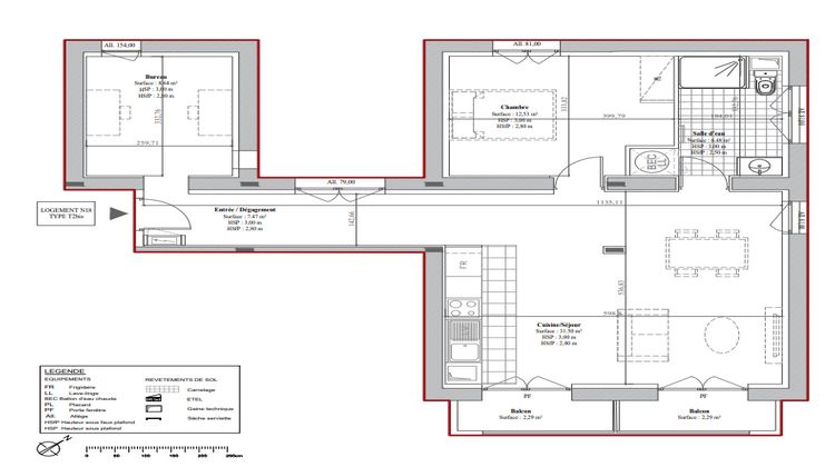 Ma-Cabane - Vente Appartement Dreux, 66 m²