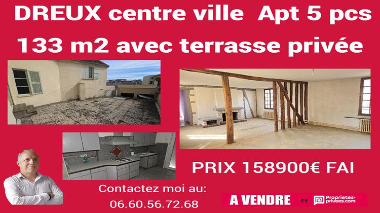 Ma-Cabane - Vente Appartement DREUX, 133 m²