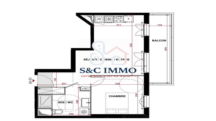 Ma-Cabane - Vente Appartement Dugny, 41 m²
