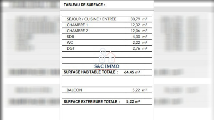 Ma-Cabane - Vente Appartement Dugny, 64 m²