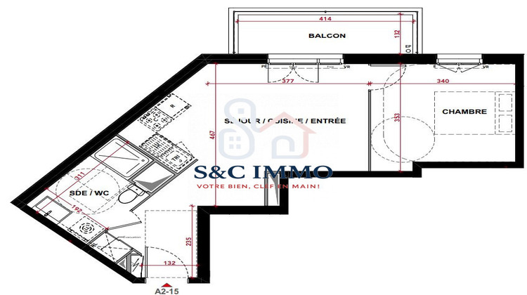 Ma-Cabane - Vente Appartement Dugny, 41 m²