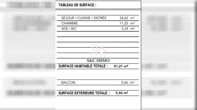 Ma-Cabane - Vente Appartement Dugny, 41 m²