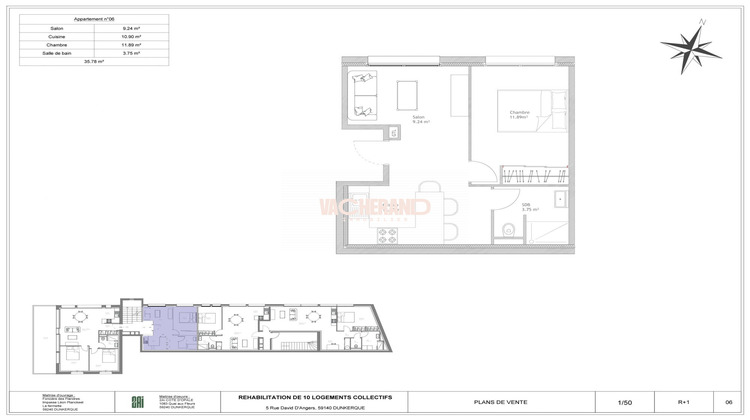 Ma-Cabane - Vente Appartement Dunkerque, 35 m²