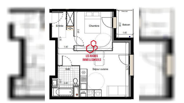 Ma-Cabane - Vente Appartement Eaubonne, 42 m²