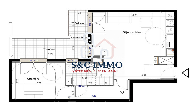 Ma-Cabane - Vente Appartement Eaubonne, 55 m²
