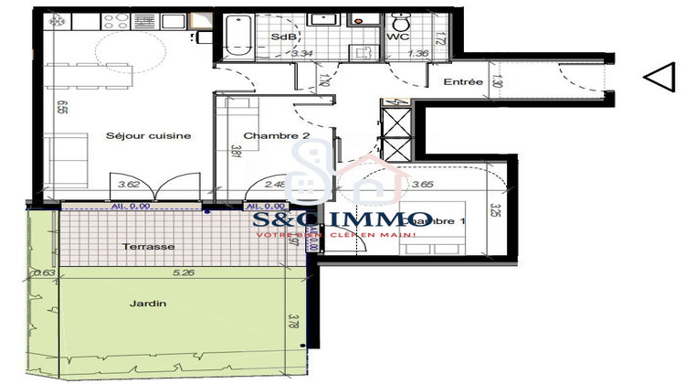 Ma-Cabane - Vente Appartement Eaubonne, 65 m²