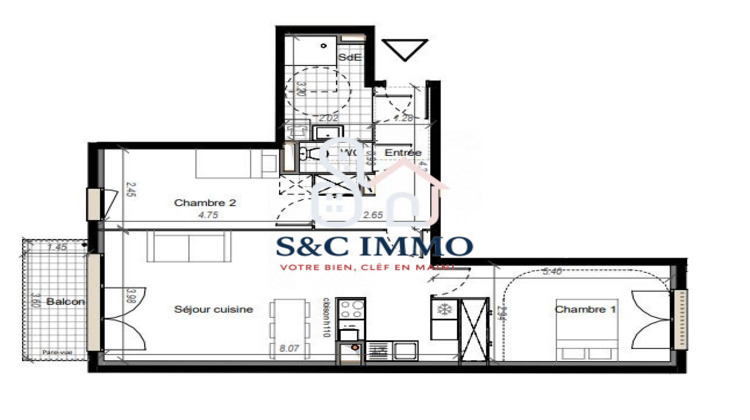 Ma-Cabane - Vente Appartement Eaubonne, 71 m²
