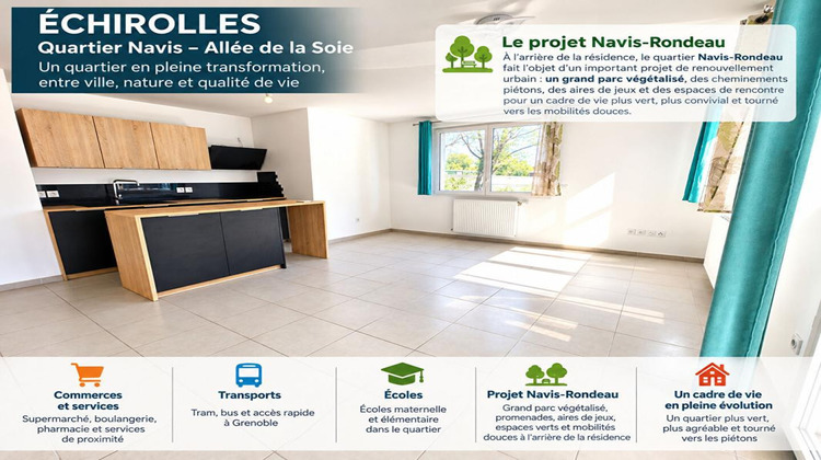 Ma-Cabane - Vente Appartement ECHIROLLES, 66 m²