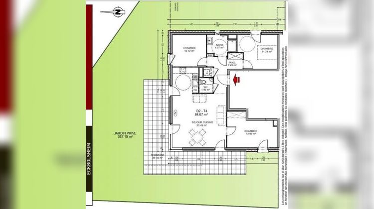 Ma-Cabane - Vente Appartement Eckbolsheim, 85 m²