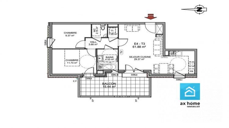 Ma-Cabane - Vente Appartement Eckbolsheim, 62 m²