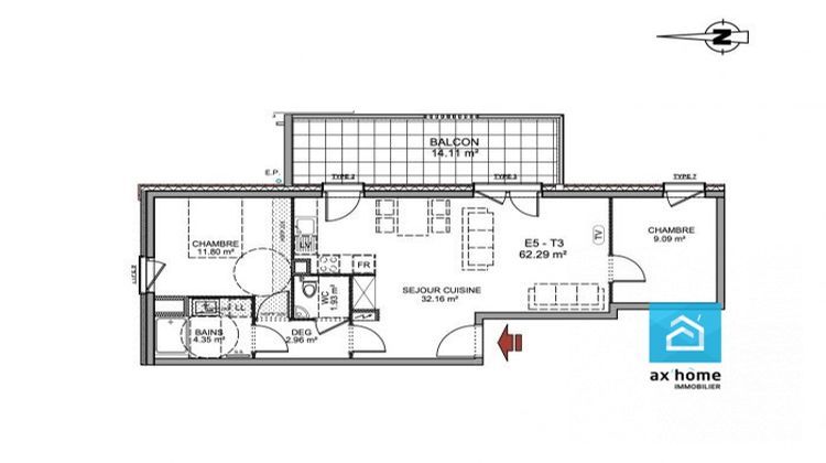 Ma-Cabane - Vente Appartement Eckbolsheim, 62 m²